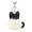 White, variant on PU Cat Keychain with Fluffy Pom Pom - Adorable Cartoon Animal Keychain Pendant, Cute Lightweight Key Ring for Cat Lovers | Decorative Gift for Keys, Bags & Zippers(Pink)