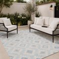 thumbnail image 3 of Addison Rugs Chantille Indoor/Outdoor Transitional Geometric Spa Machine Washable Rectangle Rug, 5' x 7'6", 3 of 8