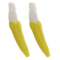 thumbnail image 1 of Banana Bendable Training Toothbrush, Toddler (Count of 2), 1 of 5