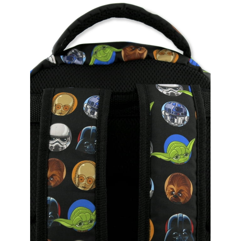 Star Wars Backpack with Lunchbox Set for Boys Kids ~ 3 Pc Bundle with  Deluxe 16 Classic Star Wars Backpack, Insulated Lunch Bag, And Stickers  (Star