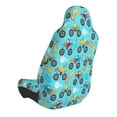 thumbnail image 2 of Daiia Cartoon Monster Truck Printed Car Seat Cover - Waterproof & Sweatproof - Universal Fit, Machine Washable, Non-Slip - Seat Protector for Car, Truck, SUV, Van (1 Pack), 2 of 5