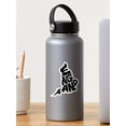 thumbnail image 2 of Maneki England Black Sticker, Phone Decal Water Bottle Stickers Car Decals, Funny Birthday Gift, 2 of 4