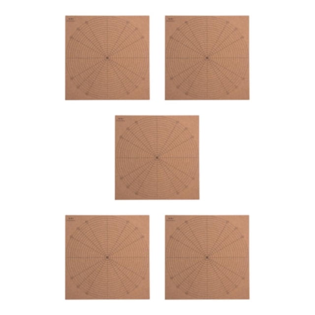 Inteprter Macrame Board Mat with Grids 20x20cm Braiding Knotting Handcrafted Project Type2 NO2