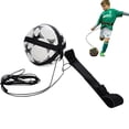 thumbnail image 2 of Entrenador de patadas de fútbol ajustable para adultos y niños, equipo de entrenamiento con balón de fútbol, cinturón elástico para práctica individual, asistencia deportiva, 2 of 4