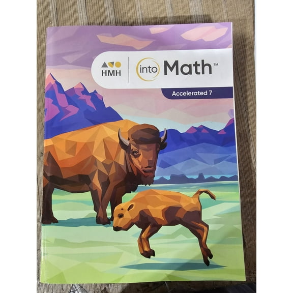 Into Math Student Edition (Consumable) Accelerated 7 9780358116059 0358116058 - New