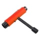 thumbnail image 4 of de Herramientas de Patín Portátil, Llave Allen, Longboard, Patineta, , Destornillador , Herramienta de Montaje de Ajuste de Monopatín naranja Macarena Llave de reparación de monopatín, 4 of 8