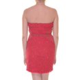 thumbnail image 3 of As U Wish NEW Red Size 5 Junior Floral-Lace Sleveless Sheath Dress, 3 of 4