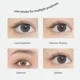 thumbnail image 4 of Delineador de ojos líquido con doble punta bifurcada, lápiz para pestañas inferiores, ultrafino, 2 puntas de horquilla, lápiz para cejas resistente al agua, gusano de seda tumbado, cosméticos, 4 of 5