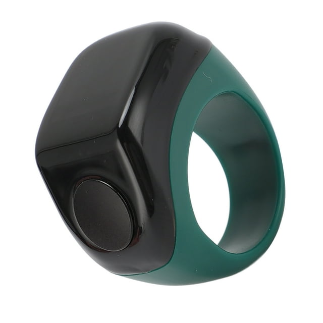 Compteur de Doigts avec Écran Tactile, Compteur Numérique avec Rappel de Vibration, Compteur Électronique Portable pour le Sport, Compteur de Prière, Temps Affichable
