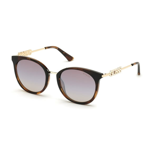 Guess Women's Mirrored Gu7645 GU7645-52G-52 Brown Cat Eye Sunglasses