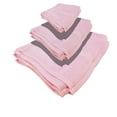 thumbnail image 1 of Silky Softy Bamboo Rayon Bathroom Towel and Washcloth Sets, Includes Bath Towel, Hand Towel, Wash Cloth - Extra Strength Blend - Faster Drying Edition - Cotton Candy Pink - 1 Set, 1 of 1