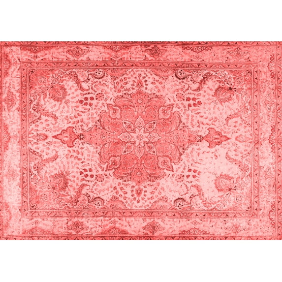 Ahgly Company Indoor Rectangle Persian Red Traditional Area Rugs, 3' x 5'