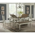 thumbnail image 5 of Picket House Furnishings Bloomfield Storage Dining Bench - Medium Brown, 5 of 12