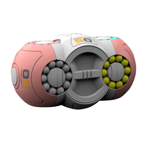 Isvgxsz Clearance Rotating Bean Magic Cube Puzzle Fidget Toys Anti Stress Ball IQ Games Educational Sensory Easter Gift for Boys Girls Kids Children Adults