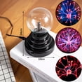 thumbnail image 6 of SAYFUT Magic Plasma Ball Lamp Light Touch Sensitive Nebula Sphere Globe Novelty Toy, USB or Battery Powered, 6 of 6