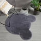 thumbnail image 4 of Alfombra antideslizante Macarena oso suave gris, 4 of 8