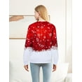 thumbnail image 5 of Lollipie Women Ugly Christmas Sweatshirt Long Sleeve Shirts Crew Neck Pullover, 5 of 7