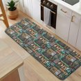thumbnail image 5 of Multicolor Bigfoot and Text Pattern Kitchen Rug Mat,Kitchen Runner Rugs Non Skid Washable,Decorative Kitchen Floor Mats for Kitchen,Sink,Laundry,17"x47.2", 5 of 7