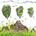 thumbnail image 4 of Aquarium Floating Rocks Suspended For Fish Tank Underwater Ornament L - L L, 4 of 6