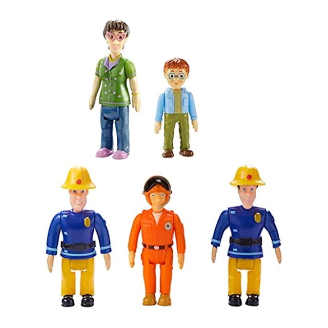Opción de personaje Fireman Sam 5 Figuras Character Option