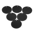 thumbnail image 1 of WASHWEPE 6Ud Placas Para Mascotas Negras De Inoxidable Con Redonda Para Uso En Casa Y Accesorio, 1 of 8