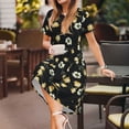 thumbnail image 3 of Disketp Daisy para Vestido de Manga Corta para Mujeres, Vestidos de Verano para Mujeres, Casual y Holgado para la Playa, 3 of 6