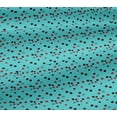 thumbnail image 5 of oneOone Viscose Jersey Aqua Blue Fabric Cartoon Face & Polka Dot Diy Clothing Quilting Fabric Print Fabric By Yard 60 Inch Wide, 5 of 5