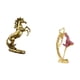 thumbnail image 5 of Figura De Caballo Y Bailarina Hecha A Mano Para Decoración De Mesa, Escultura Ligera De Resina, Regalo Para Hoteles, Estanterías, Chimeneas, Oficinas Y Dormitorios., 5 of 8