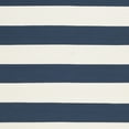 thumbnail image 5 of SAFAVIEH Montauk Saranna Striped Cotton Area Rug, Navy/Ivory, 6' x 6' Square, 5 of 5