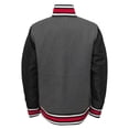 thumbnail image 3 of Outerstuff Youth Chicago Blackhawks Letterman Full-Snap Varsity Jacket, 3 of 4