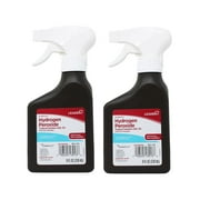 Leader Hydrogen Peroxide First Aid Antiseptic Topical Solution USP, 3% Spray Bottle 8 fl oz - 2 Pack