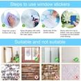 thumbnail image 3 of Christmas Window Clings,155pcs Christmas Snowflake Stickers for Glass, 2024 Most Popular Holiday Snowflake Decals for Christmas Party New Year Supplies, 3 of 6
