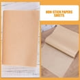 thumbnail image 3 of FONDOTIN 100 Sheets Baking Parchment Paper Sheets Nonstick for Air Fryer, 3 of 8