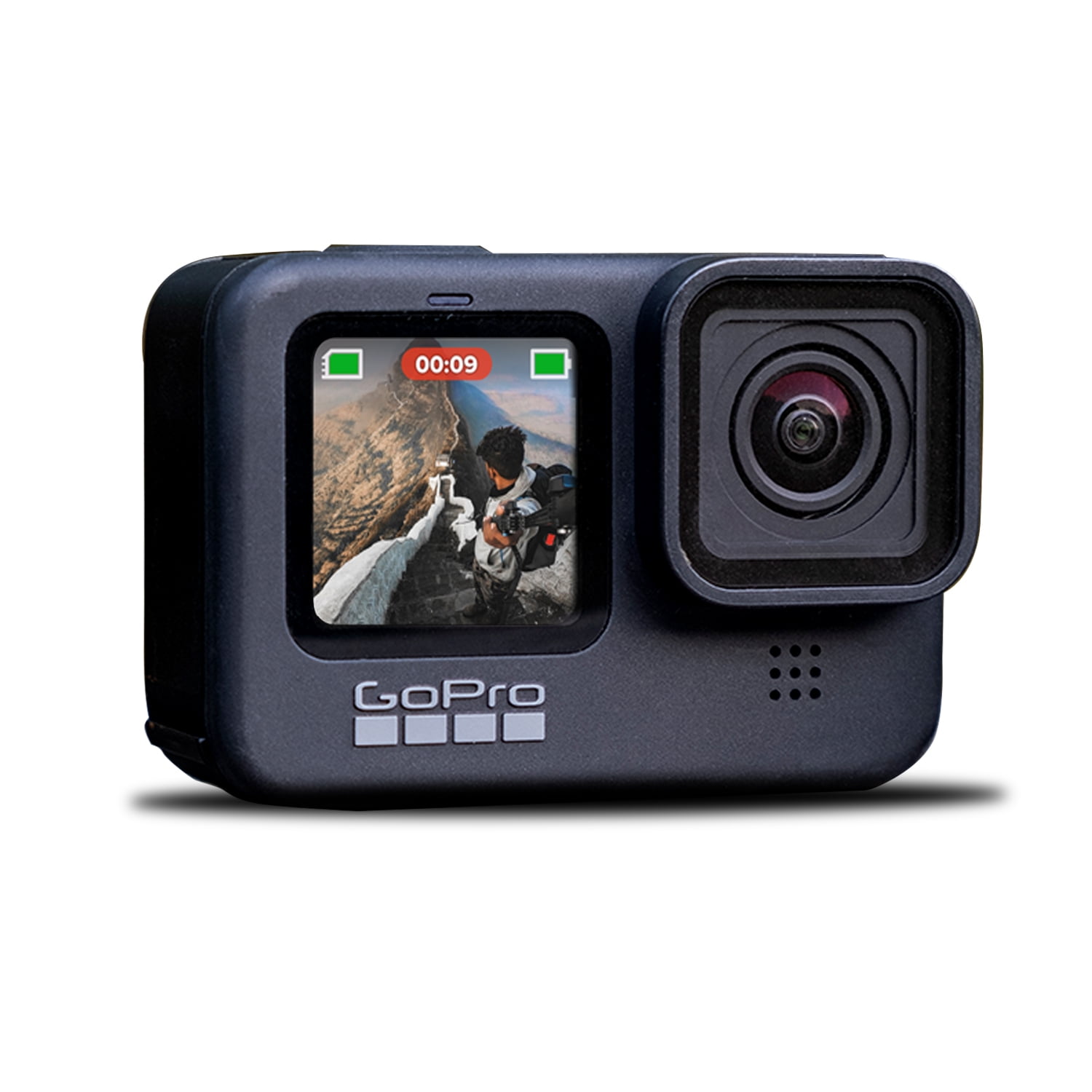 GoPro HERO9 (HERO 9) Black - Waterproof Action Camera with Front