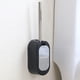 thumbnail image 5 of Cepillo para inodoro montado en la pared, baño, lavabo, mango de acero inoxidable, cepillo con caja de soporte, negro seitruly HA000134-02B, 5 of 6