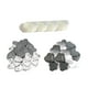 thumbnail image 3 of 100 Juego de insignias de botón en blanco Insignia de hierro Botones de pin de bricolaje Suministros Botón en forma de corazón Fabricante de botones Macarena Parte de la insignia del botón, 3 of 8