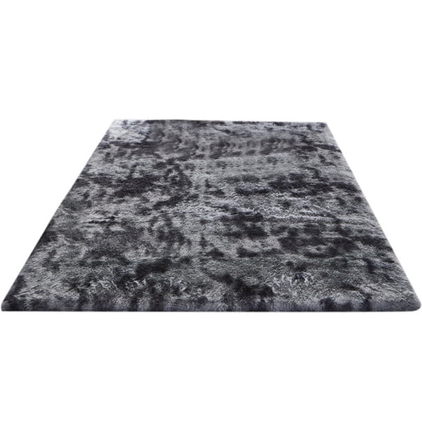 Soft Plush Rugs Shaggy Washable Area Rug Tie Dye Carpet Rug Antiskid