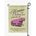 thumbnail image 1 of Printtoo Tan Home Is Where We Park It Big Travel Trailer Camping Flags Personalized Outdoor GardenFlagsCamp Decor Accessory Double SidedFlags12.5x18 Inches, 1 of 4