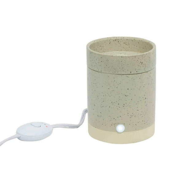 Mainstays Electric Speckled Gray Ceramic Oil Warmer Single Pack Com Mainstays Electric Speckled Gray, Oil Warmer Electric