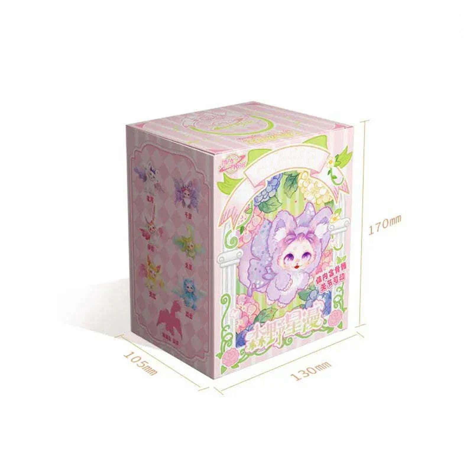 Blind Box Plush, Plush Blind Box, Single Pack Kawaii Plushies Surprise Gift Box, Whimsical Fairy Decorations for Bedroom, Stuffed Bunny Plush Fantasy Forest Star Theme