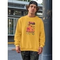 thumbnail image 2 of Canada Tourist Map Sweatshirt Men -Image by Shutterstock, Male x-Large, 2 of 4