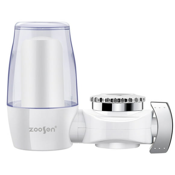 Water Filter for Sink Household Faucet System Water Filter Suitable for Standard Faucet Water Purifier, White, 1 Piece Water Filter System