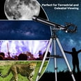 thumbnail image 3 of LAKWAR 800mm Telescope for Adults High Powered-600X Refracting Telescopes for Astronomy Beginners Adult-Astronomical Telescope for Planets Stars, 3 of 8