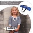 thumbnail image 4 of WORGEOUS 32 Key Piano Style Melodica con caja de órgano Acordeón Pieza de la boca Tablero de llavero (azul), 4 of 9