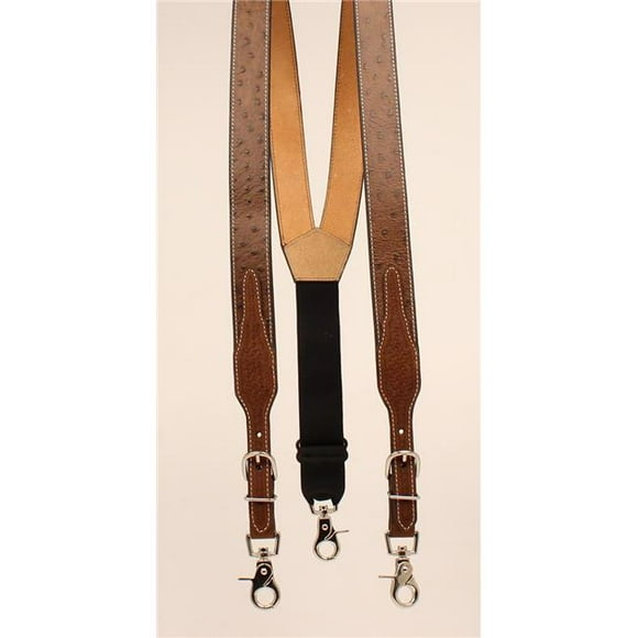 Nocona N8513208-X Octrich Imprimé Gallus, Beige - Extra Grand