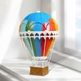 thumbnail image 1 of Adorno de globo de aire caliente, decoración para colgar en la pared, diseño de escena de fotografía, obra de arte colgante para centros de mesa, , Macarena Escultura de globo aerostático, 1 of 8