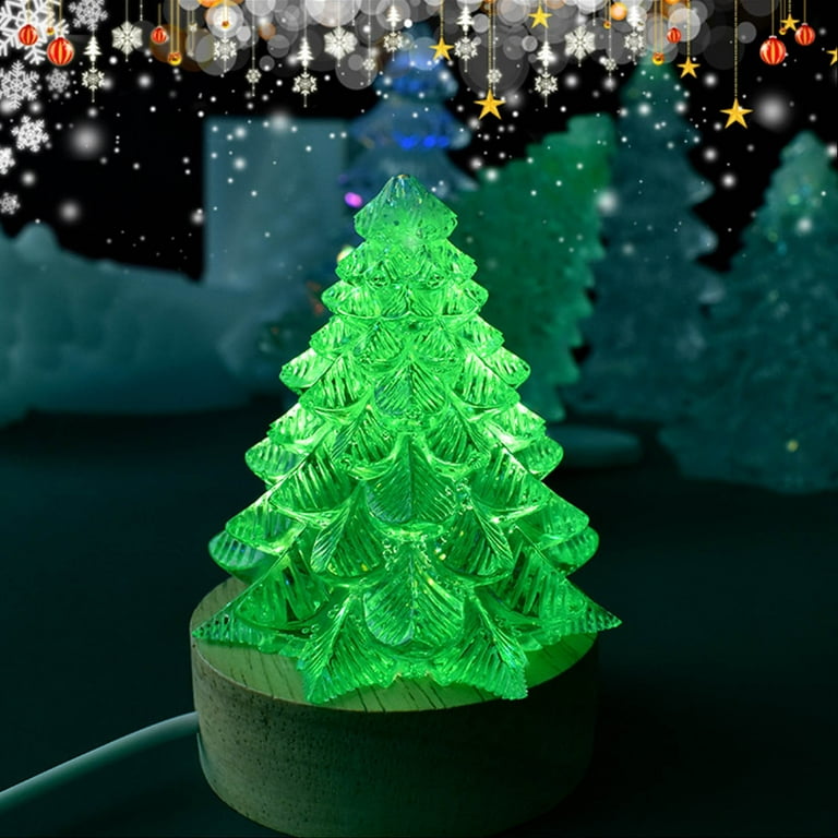 solacol Christmas Tree Candle Holder Diy Christmas Tree Shape Candle Holder  Silicone Mould Candle Holder Epoxy Resin Casting Mould Candle Holder  Casting Mould Lets Resin Epoxy Resin 