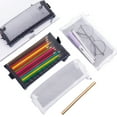 thumbnail image 6 of Anuirheih 2Pcs Mesh Pencil Case, Large Capacity Pencil Case Pencil Pouch with Zipper Office Men Women, 6 of 6