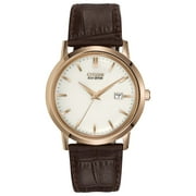 Citizen Men's Eco-Drive Brown Leather Strap Watch - BM7193-07B