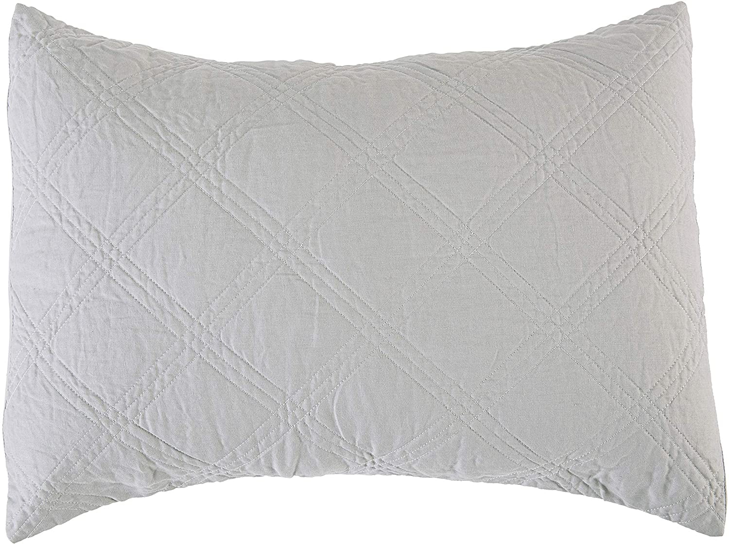 Levtex Home 100 Linen Front/100 Cotton Back King Quilted Sham